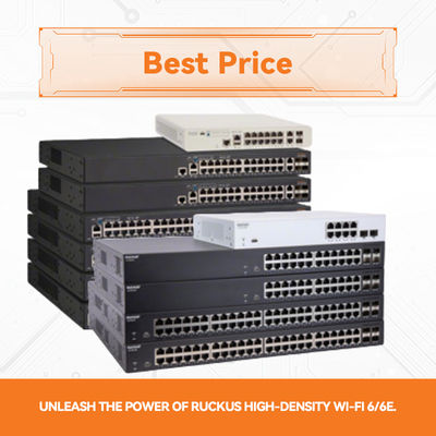 উচ্চ গতির সংযোগের জন্য Ruckus Icx 8200-48 নেটওয়ার্ক সুইচ