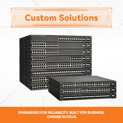 উচ্চ গতির সংযোগের জন্য Ruckus Icx 8200-48 নেটওয়ার্ক সুইচ