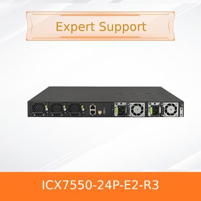 নেটওয়ার্ক ম্যানেজমেন্ট সুইচ ICX7550-24P-E2-R3 অ্যাডভান্সড রুকাস সুইচ