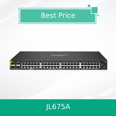 Hpe Aruba Networking Cx 6100 48g Class4 Poe 4SFP+ 370W সুইচ (JL675A) নতুন এবং মূল
