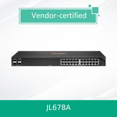 Hpe Aruba নেটওয়ার্কিং Cx 6100 24G 4SFP+ সুইচ (JL678A) নতুন এবং আসল