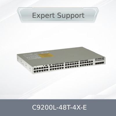 নতুন আসল C9200L-48t-4X-E নেটওয়ার্ক সুইচ, L3, পরিচালিত, 48 X 10/100/1000 + 4 X 10 গিগাবিট SFP+ (আপলিঙ্ক)