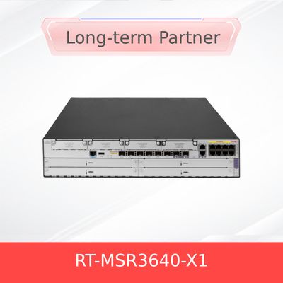 H3c Rt-Msr3640-X1 সিরিজ রাউটার পণ্য কার্টন ফরওয়ার্ডিং পারফরম্যান্স 10g SFP+
