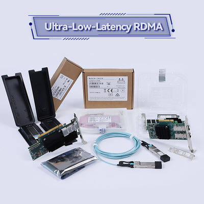 NVIDIA ConnectX-6 Lx MCX631102AN-ADAT ডুয়াল ২৫জিবিই PCIe লো প্রোফাইল স্মার্টনিক ASAP² প্রযুক্তি সহ