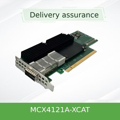 MCX4121A-XCAT 10GbE ডুয়াল পোর্ট নেটওয়ার্ক কার্ড Mellanox ConnectX-4 Lx