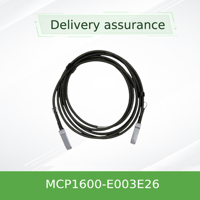 Mellanox MCP1600-E003E26 100Gb/s QSFP28 প্যাসিভ DAC কেবল - 3m, 26 AWG, InfiniBand EDR এবং 100GbE সামঞ্জস্যপূর্ণ