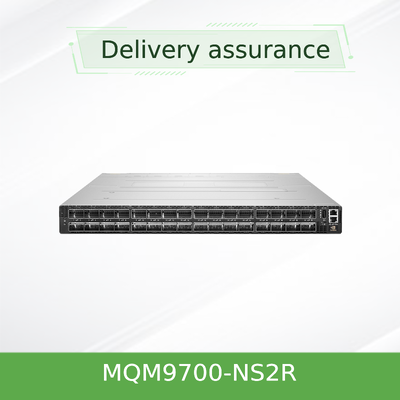 NVIDIA Quantum-2 MQM9700-NS2R ৪০০Gb/s ইনফিনিব্যান্ড সুইচ – ৬৪-পোর্ট NDR, C2P এয়ারফ্লো, অন-বোর্ড ম্যানেজমেন্ট