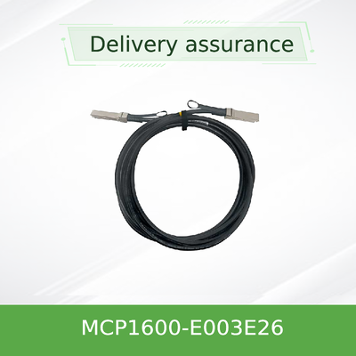 Mellanox MCP1600-E003E26 100Gb/s QSFP28 Passive DAC Cable – 3m, 26AWG, EDR InfiniBand