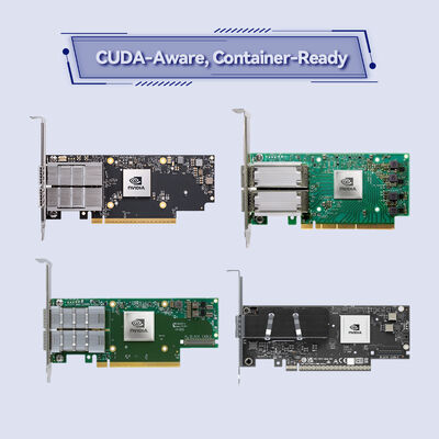 NVIDIA MCX75310AAS-NEAT ConnectX-7 400Gb/s ইনফিনিব্যান্ড অ্যাডাপ্টার | PCIe 5.0 x16 OSFP