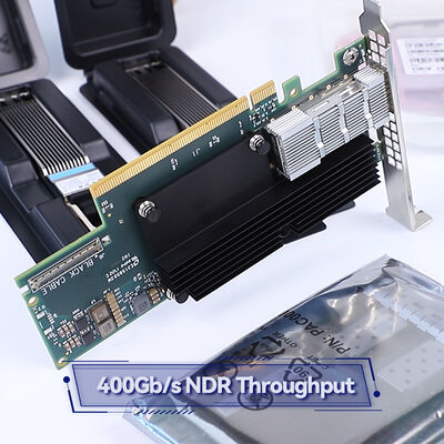 NVIDIA MCX75310AAS-NEAT ConnectX-7 400Gb/s ইনফিনিব্যান্ড অ্যাডাপ্টার | PCIe 5.0 x16 OSFP