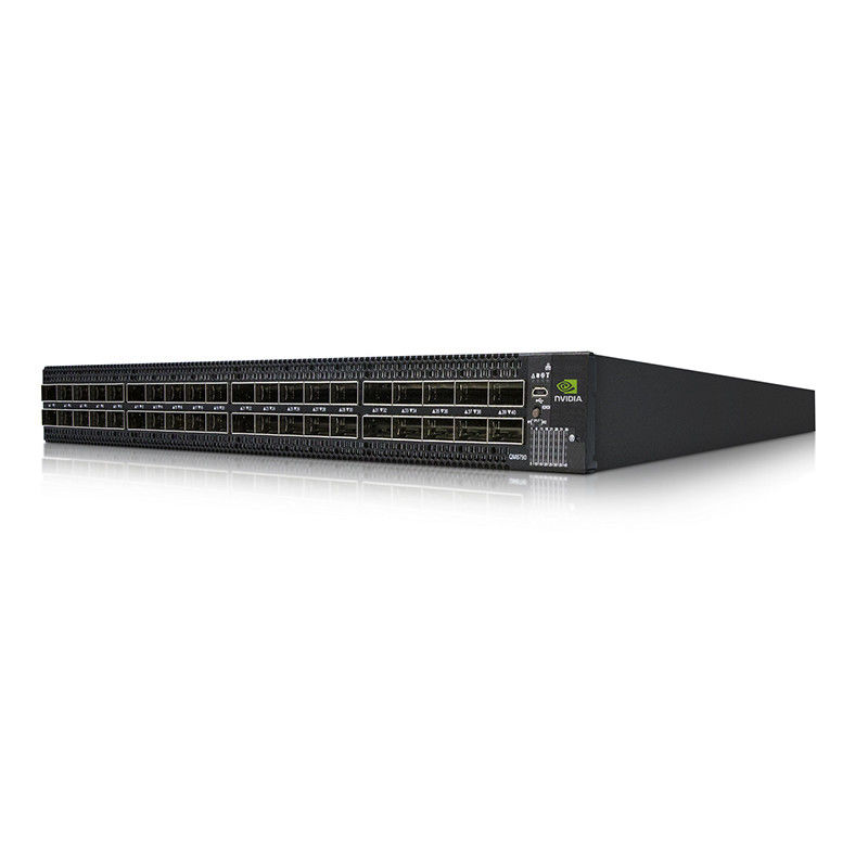 40 QSFP28 পোর্টস নন ব্লকিং HDR Mellanox নেটওয়ার্ক সুইচ InfiniBand MQM8790-HS2F 200Gb/S