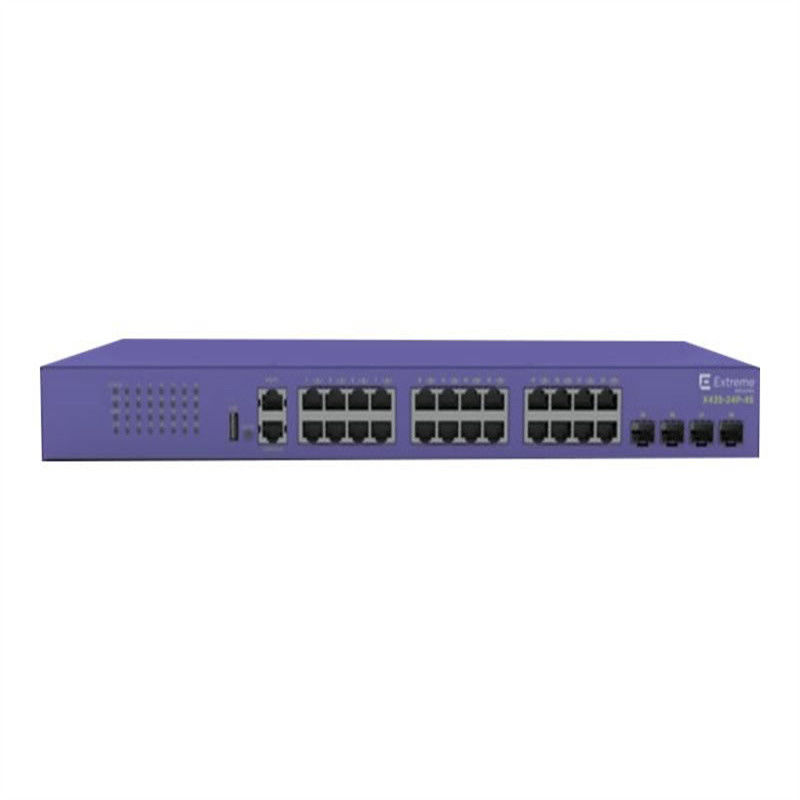 ফুল হাফ ডুপ্লেক্স 802.3at Poe X435 Extreme Network AVB সুইচ 24T-4S 48 পোর্ট 216Gbps