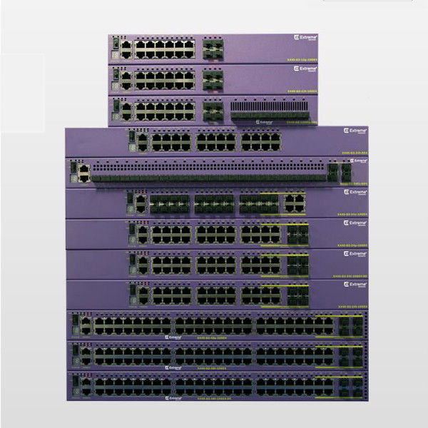 10GE4 স্কেলেবল এভিবি এক্সট্রিম নেটওয়ার্কস X440 সুইচ G2 24T X440-G2-24p-10GE4 নতুন এবং আসল