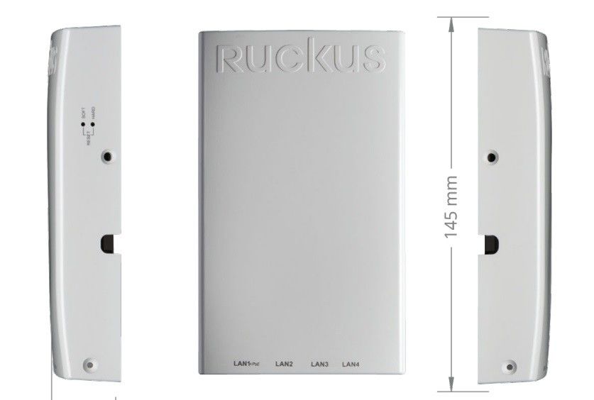 802.11ac BeamFlex AES Ruckus ওয়্যারলেস অ্যাক্সেস পয়েন্টস 901-H500-WW00 WPA-PSK WPA-TKIP WPA2