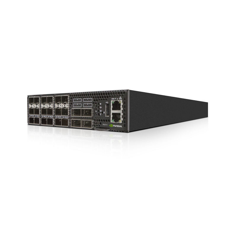 18 SFP28 পোর্ট লিনাক্স ভিত্তিক Mellanox ওপেন সোর্স নেটওয়ার্ক সুইচ MSN2010-CB2F 25GbE/100GbE