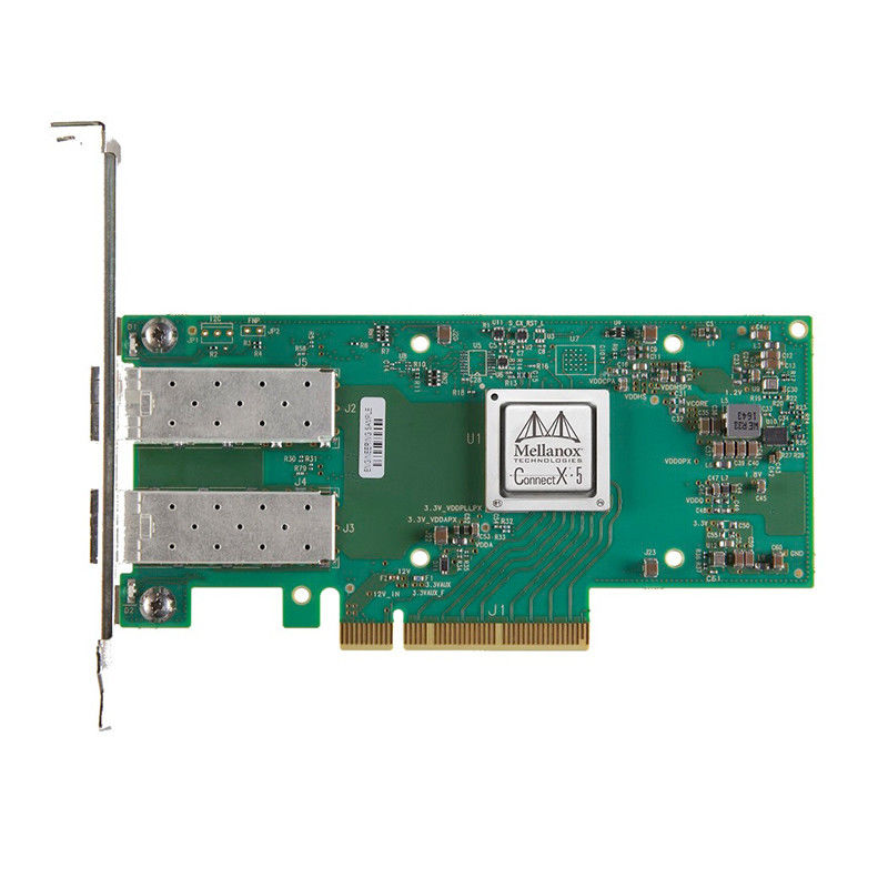 কাস্টম তারযুক্ত Mellanox 10gb ইথারনেট কার্ড SFP Pcie কার্ড MCX512A-ACAT ConnectX-5 EN