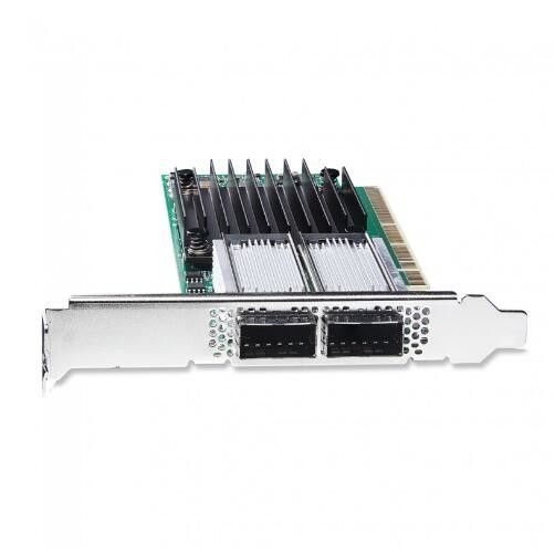 PCIe3.0 X16 ConnectX-4 EN ইথারনেট Mellanox Nic কার্ড MCX416A-CCAT 100GbE QSFP28