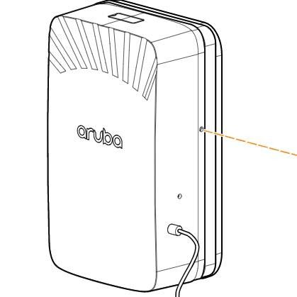 1+4 ইথারনেট PSE USB সহ 2x2 ইউনিফাইড আরুবা হসপিটালিটি AP অ্যাক্সেস পয়েন্ট 500H সিরিজ AP 505H (RW)
