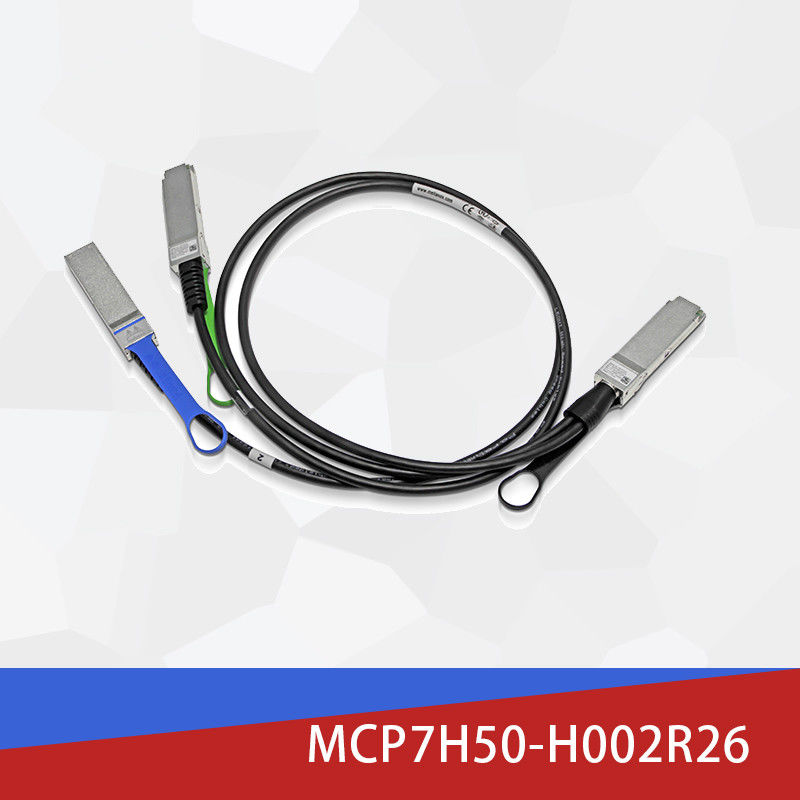 2m HDR100 Mellanox DAC কেবল ডাইরেক্ট অ্যাটাচ ফাইবার ক্যাবল MCP7H50-H002R26 MCP7H50-V0xxR QSFP56