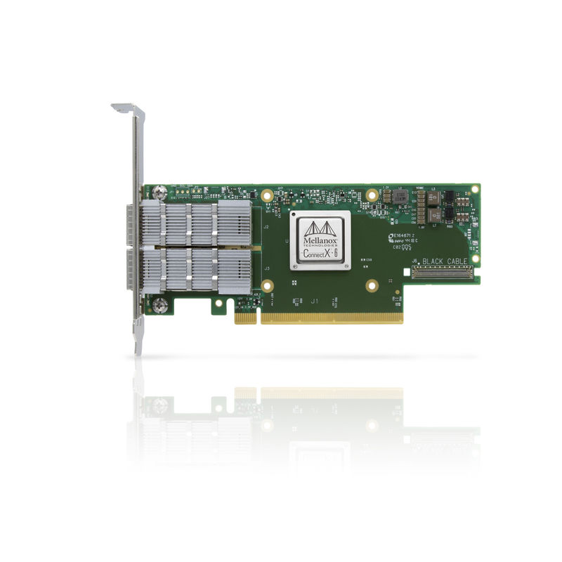 MCX653106A-HDAT-SP Mellanox নেটওয়ার্ক কার্ড 200Gb/S 4*50Gb/S ইথারনেট পোর্ট