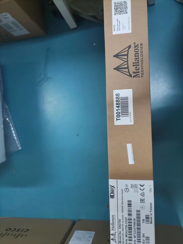 MSN2700-CS2F Mellanox নেটওয়ার্ক সুইচ স্পেকট্রাম ভিত্তিক 25GbE/100GbE 1U ওপেন ইথারনেট সুইচ