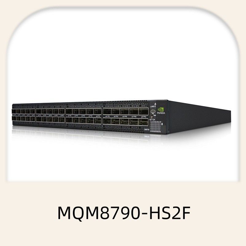 MQM8790-HS2F Mellanox নেটওয়ার্ক সুইচ 40 পোর্ট নন-ব্লকিং পরিচালিত HDR 200Gb/S
