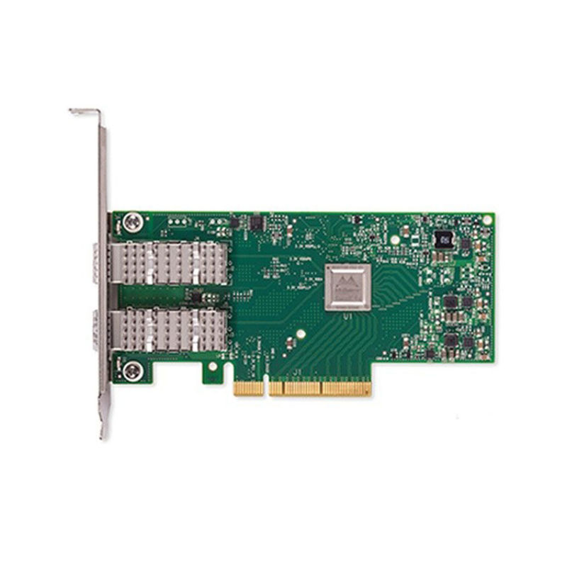 MCX4121A-XCAT ConnectX-4 Lx EN Mellanox নেটওয়ার্ক কার্ড 10GbE ডুয়াল পোর্ট SFP28 PCIe3.0 X8