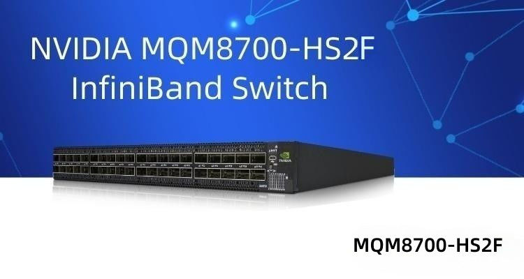 MQM8700-HS2F Mellanox নেটওয়ার্ক স্যুইচ 40 পোর্ট 200G InfiniBand ডেটা সেন্টারের জন্য