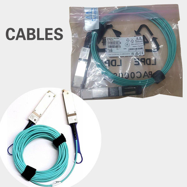 20 মিটার সক্রিয় ফাইবার কেবল 200Gb/S VPI IB HDR এবং 200GbE QSFP56 MFS1S00-H020V