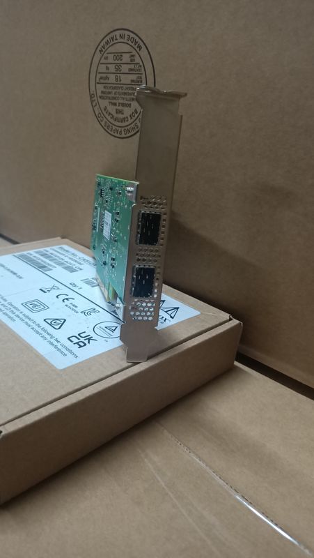 MCX512A-ACAT Mellanox Connectx 5 ডুয়াল পোর্ট 10 25gbe Sfp28 EN অ্যাডাপ্টার কার্ড PCIe 3.0 X8
