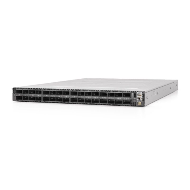 Infiniband MQM9700-NS2F Mellanox নেটওয়ার্ক স্যুইচ 400G 16.8 Tbps সার্ভারের জন্য