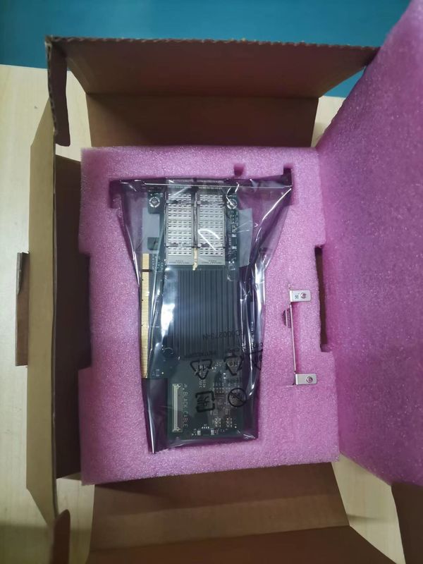 ConnectX-6 MCX653106A-HDAT VPI Mellanox নেটওয়ার্ক কার্ড 200Gb/S ইনফিনিব্যান্ড এবং ইথারনেট অ্যাডাপ্টার