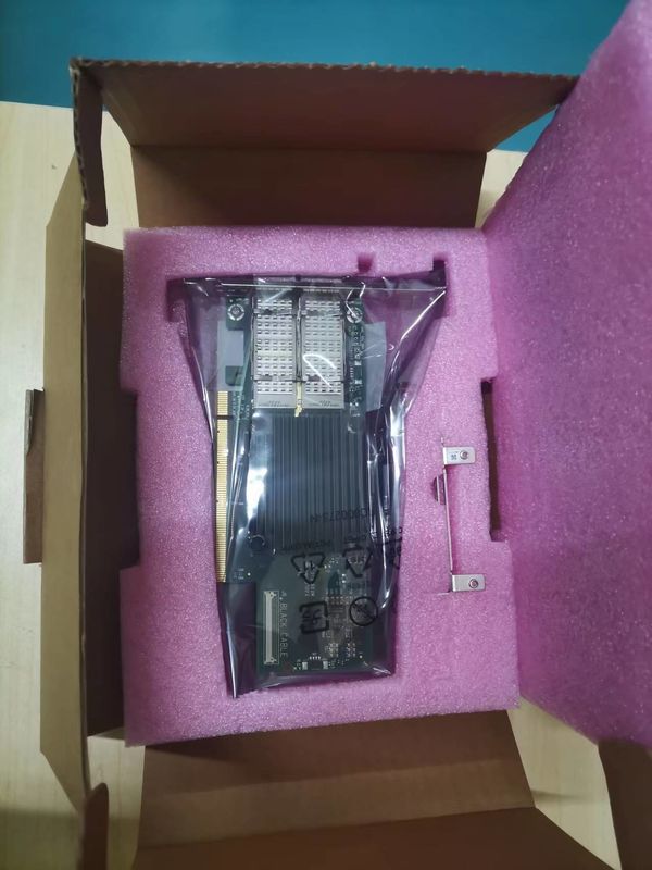 MCX653105A-ECAT ConnectX-6 VPI অ্যাডাপ্টার কার্ড 100Gb/S HDR100 EDR IB 100GbE সিঙ্গল পোর্ট QSFP56