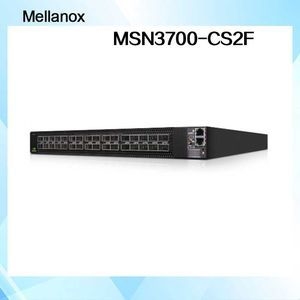 মেলানক্স MSN3700-CS2f 100Gbe 1U ওপেন ইথারনেট সুইচ কুমুলাস লিনাক্স 32 পোর্ট সহ 43.6*433.2*590.6 মিমি এনভিডিয়া চিপসেট