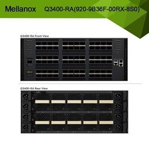 Q3400-RA 920-9B36F-00RX-8S0 কোয়ান্টাম-3 ভিত্তিক XDR ইনফিনিব্যান্ড সুইচ এবং LACP ফাংশন সহ নির্বিঘ্ন নেটওয়ার্কিংয়ের অভিজ্ঞতা নিন