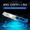 40g Qsfp Lr4 10km 1310nm অপটিক্যাল ট্রান্সসিভার মডিউল ডুप्लेक्स এলসি ইন্টারফেস Qsfp 40gbase SMF ফাইবার অপটিক মডিউল