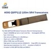 উচ্চ-গতির 400g Qsfp112 Sr4 ট্রান্সসিভার, 100m দূরত্বের জন্য, প্রচুর পরিমাণে উপলব্ধ
