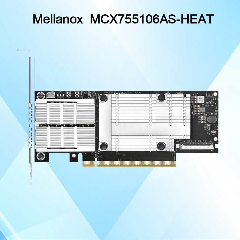 MCX755106as-তাপ (900-9X7AH-0078-DTZ) ডুয়াল পোর্ট সহ এনভিডিয়া কানেক্টএক্স-৭ ২০০জি ইথারনেট অ্যাডাপ্টার