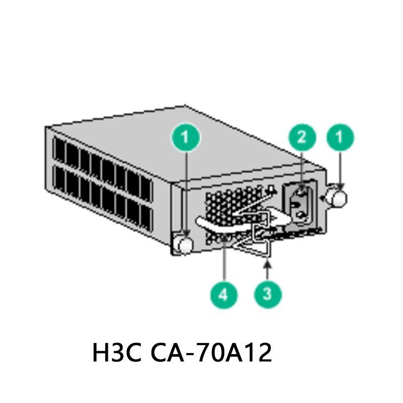 H3c Ca-70A12 ডিভাইসের জন্য উচ্চ পারফরম্যান্স ডিসি পাওয়ার সাপ্লাই কার্টন 2.5A