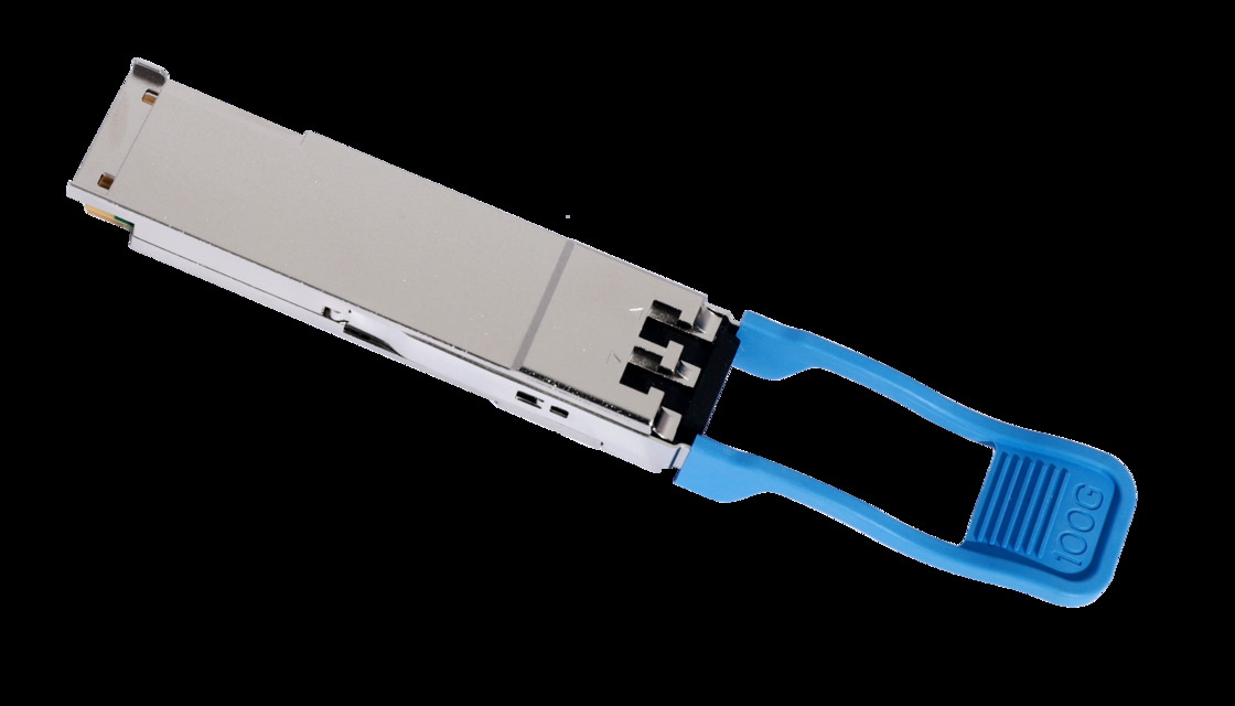 প্রিমিয়াম 100g Qsfp28 Bidi Sr ট্রান্সসিভার ফাইবার অপটিক মডিউল ডেটা সেন্টারের জন্য