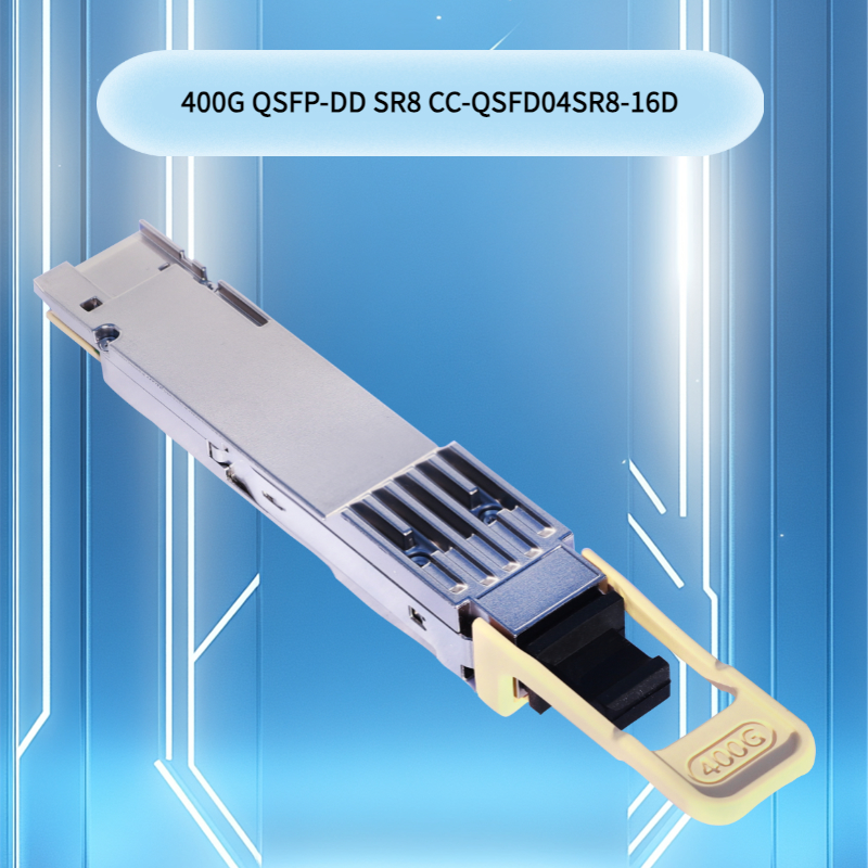 হাই-স্পিড 400g Qsfp-Dd Sr8 অপটিক্যাল ট্রান্সিভার মডিউল ডেটা সেন্টারের জন্য 400g Qsfp-Dd Sr8 অপটিক্যাল ট্রান্সিভার
