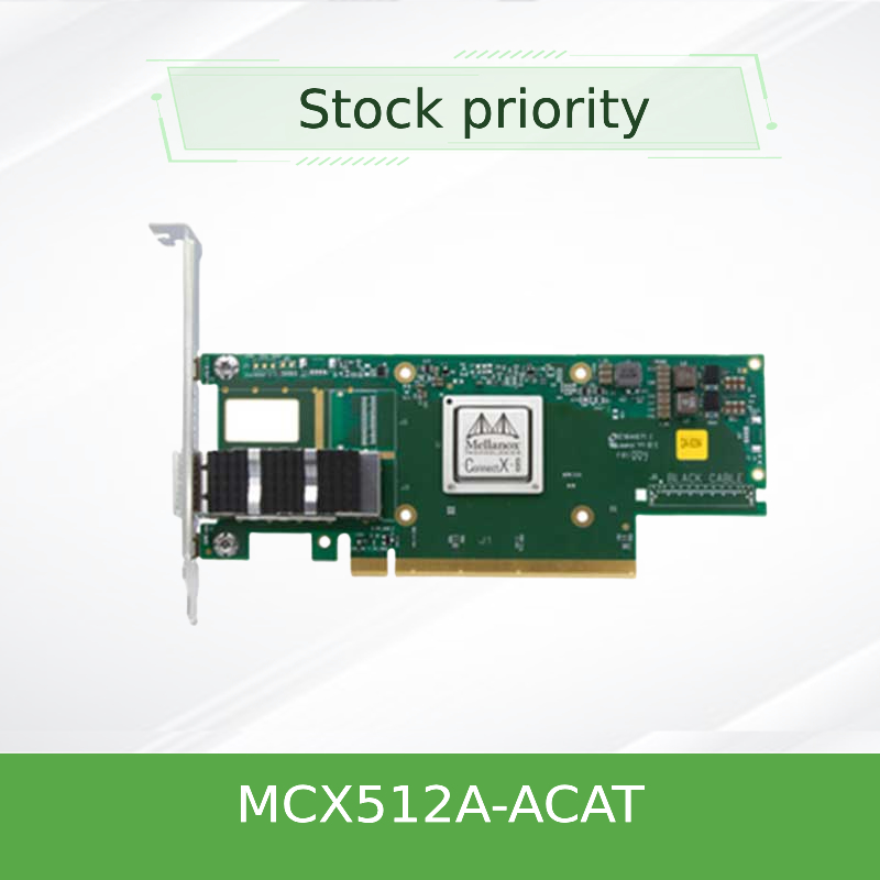 MCX512A-ACAT Mellanox Connectx 5 ডুয়াল পোর্ট 10 25gbe Sfp28 EN অ্যাডাপ্টার কার্ড PCIe 3.0 X8