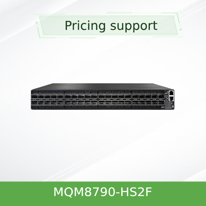 MQM8790-HS2F Mellanox Infiniband Switch 40 QSFP56 পোর্ট HDR 2 পাওয়ার সাপ্লাই P2C এয়ারফ্লো