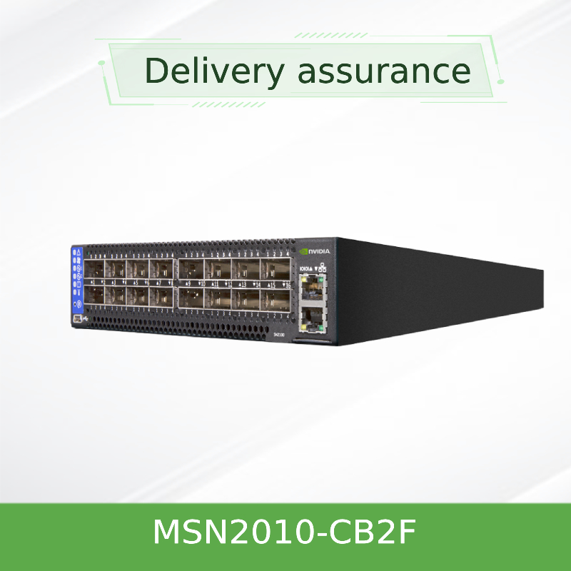 18 SFP28 পোর্ট লিনাক্স ভিত্তিক Mellanox ওপেন সোর্স নেটওয়ার্ক সুইচ MSN2010-CB2F 25GbE/100GbE