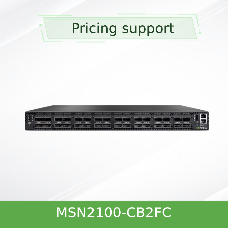 MSN2100-CB2FC Nvidia Spectrum 100gbe 1u সুইচ 1g সর্বোচ্চ গতি Cumulus Linux 16 Qsfp28 পোর্ট 2 AC Psus X86 2-কোর সংক্ষিপ্ত গভীরতা P2c বায়ুপ্রবাহ