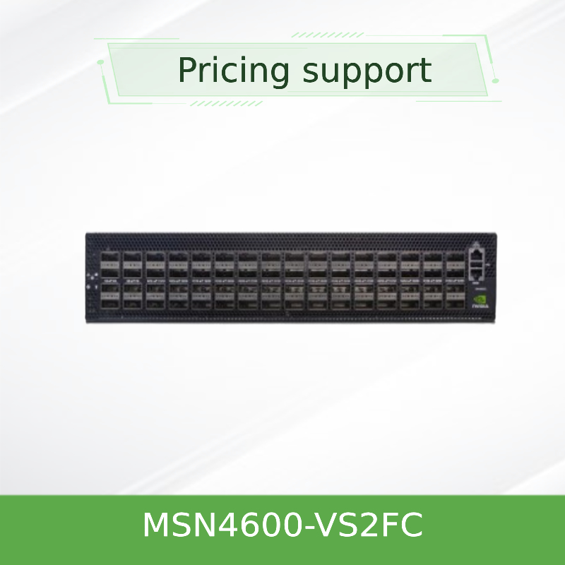 মেলানক্স ওপেন ইথারনেট নেটওয়ার্ক সুইচ MSN4600-VS2FC স্পেকট্রাম-৩ ভিত্তিক 200gbe 2u