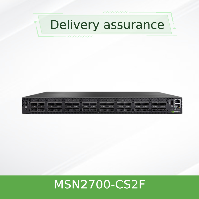 MSN2700-CS2F Mellanox সুইচ স্পেকট্রাম ভিত্তিক 32 পোর্ট 100GbE ওপেন ইথারনেট প্ল্যাটফর্ম