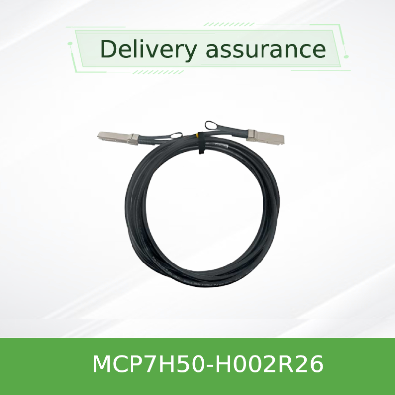 2m HDR100 Mellanox DAC কেবল ডাইরেক্ট অ্যাটাচ ফাইবার ক্যাবল MCP7H50-H002R26 MCP7H50-V0xxR QSFP56