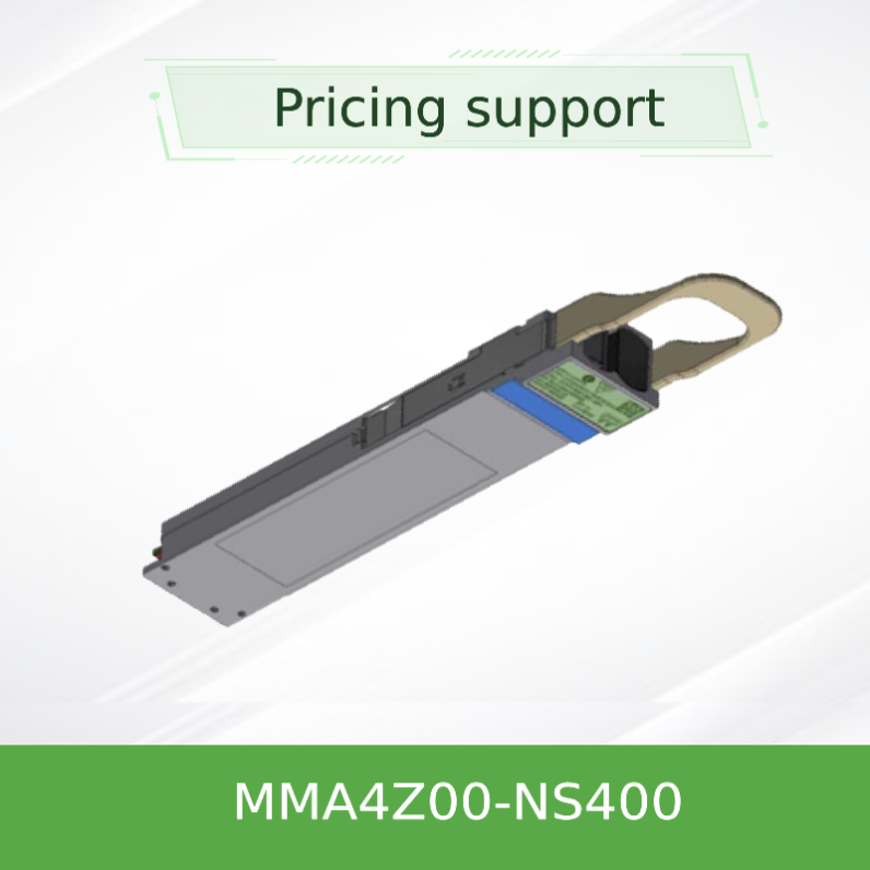 MMA4Z00-NS400 MELLANOX QSFP 400Gb/S সিঙ্গল পোর্ট মাল্টিমোড SR4 50m