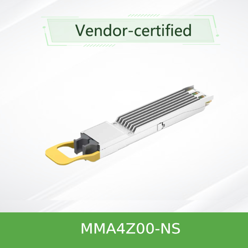 MMA4Z00-NS SFP+ MELLANOX সামঞ্জস্যপূর্ণ 800G 2xSR4 OSFP PAM4 850nm 50m ইনফিনিব্যান্ড এনডিআর মডিউল